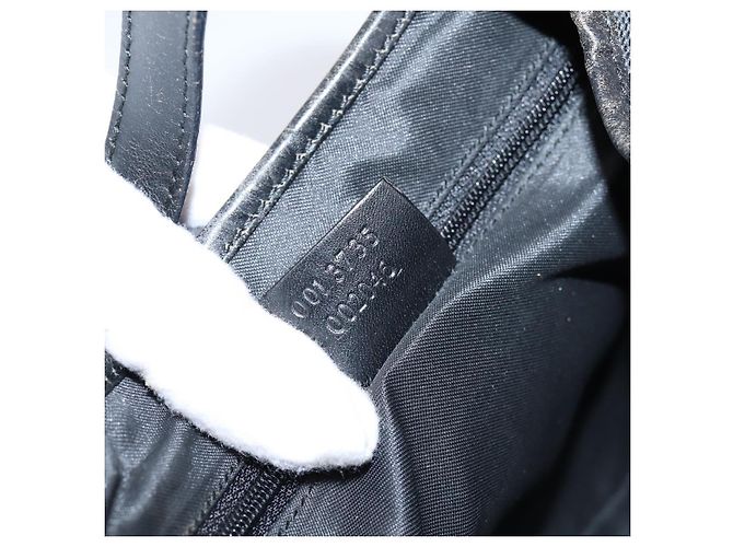 Borsa GUCCI GG Canvas Jackie Nera 001 3735 Auth gh2405 Nero - vista 12