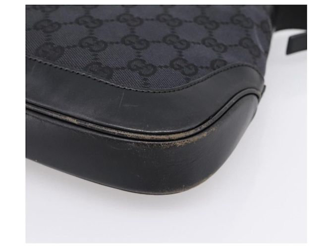 Borsa GUCCI GG Canvas Jackie Nera 001 3735 Auth gh2405 Nero - vista 16