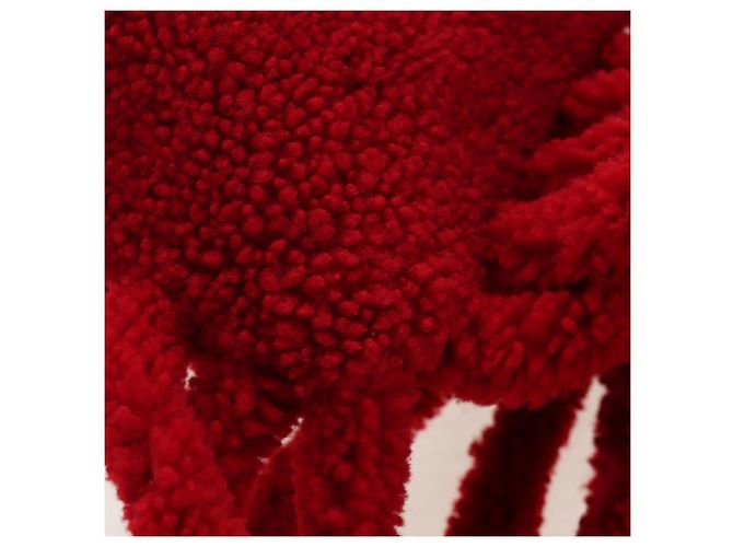 BOTTEGA VENETA Schultertasche Shearing Red Auth 204815M - Ansicht 19