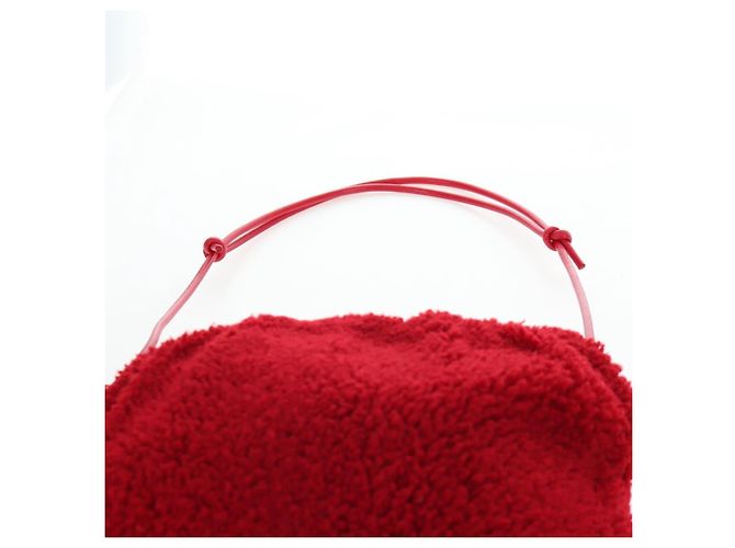 BOTTEGA VENETA Schultertasche Shearing Red Auth 204815M - Ansicht 9