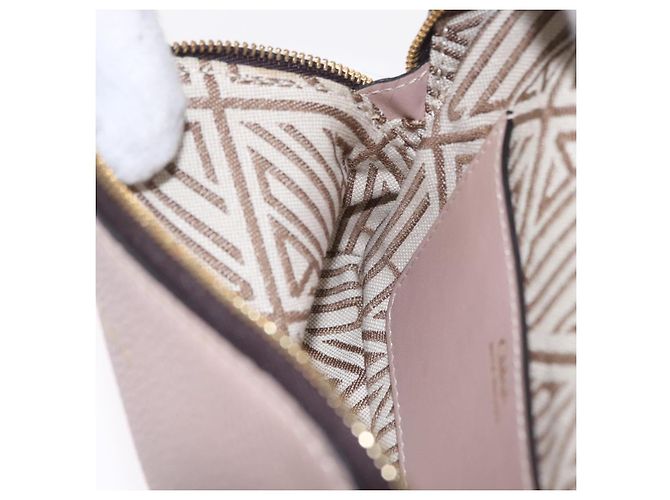 Chloé Bolsa de mão Chloe Dahlia Mini em couro 2way Rosa Tom Dourado Auth BA15544M - vista 24