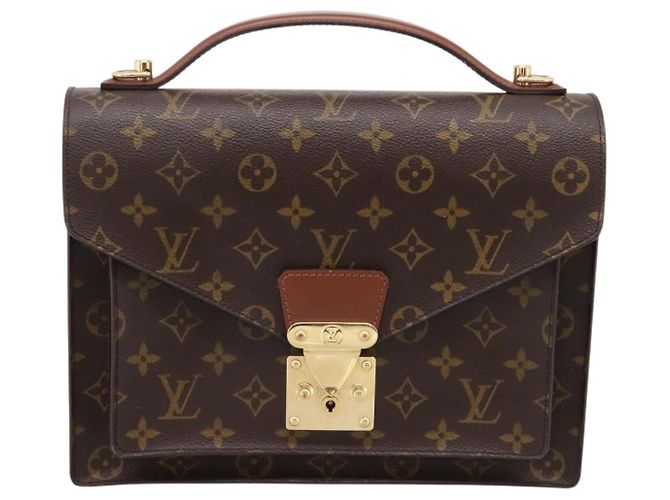 LOUIS VUITTON Monogram Monceau 28 Handtasche M51185 LV Auth ep16040A Monogramm - Ansicht 13