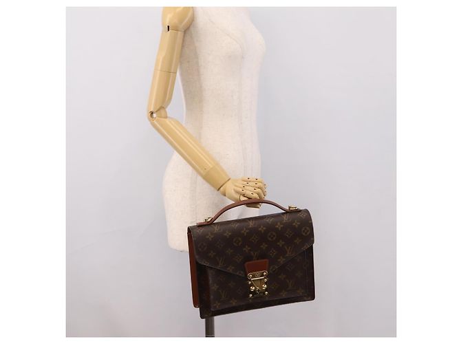 LOUIS VUITTON Monogram Monceau 28 Handtasche M51185 LV Auth ep16040A Monogramm - Ansicht 26