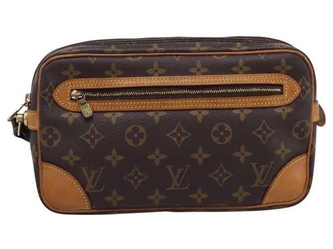 LOUIS VUITTON Monogram Marly Dragonne GM Clutch Bag M51825 LV Auth ep16010 Monograma - vista 13