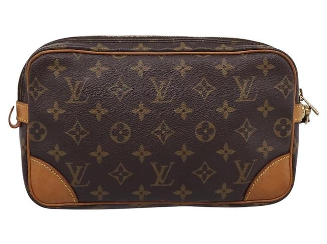 LOUIS VUITTON Monogram Marly Dragonne GM Clutch Bag M51825 LV Auth ep16010 Monograma - vista 2