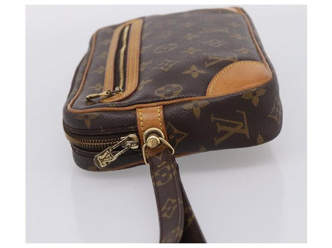LOUIS VUITTON Monogram Marly Dragonne GM Clutch Bag M51825 LV Auth ep16010 Monograma - vista 3
