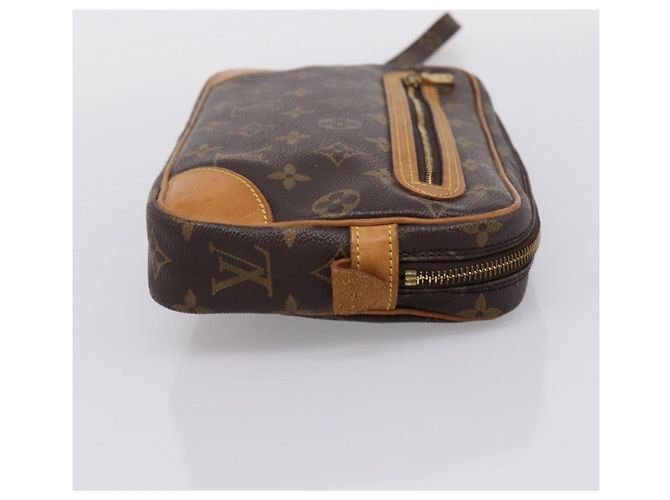 LOUIS VUITTON Monogram Marly Dragonne GM Clutch Bag M51825 LV Auth ep16010 Monograma - vista 4