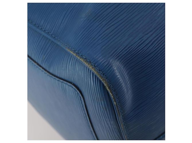 LOUIS VUITTON Epi Keepall 55 Boston Bag Toledo Blue M42955 LV Auth 193385 Azul - vista 16
