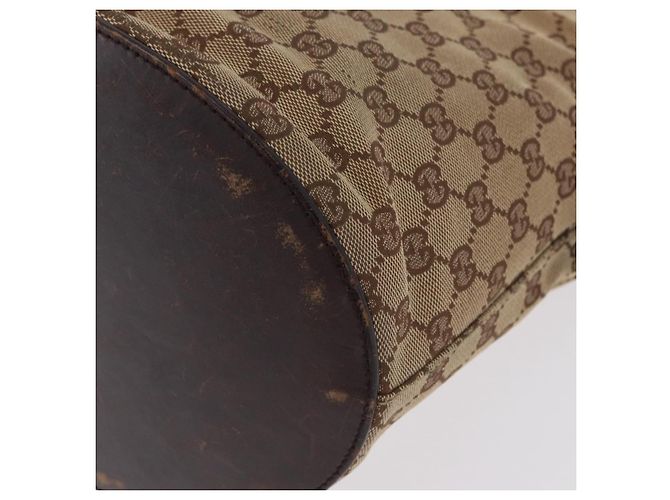 Borsa a Tracolla GUCCI GG Canvas Beige Silver 106240 Auth ep16240 Argento - vista 20