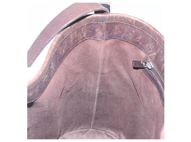 Borsa a Tracolla GUCCI GG Canvas Beige Silver 106240 Auth ep16240 Argento - vista 24