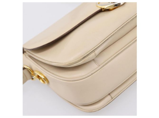 Céline CELINE Schultertasche aus Leder Ivory Gold Auth ep16002 Golden Roh - Ansicht 15