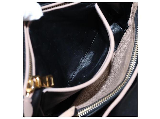 Miu Miu Handtasche Leder 2way Beige Goldton Auth bs37100 - Ansicht 27
