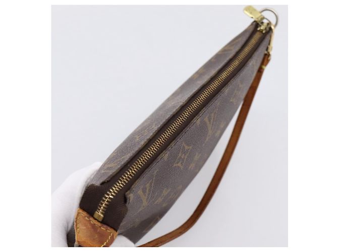 LOUIS VUITTON Monogram Pochette Accessoires Pouch M51980 LV Auth ep15898 Monograma - vista 6