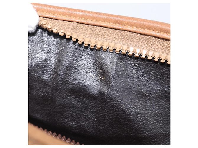 Céline Bolso de Mano CELINE Macadam PVC Beige Gold Auth ep15875 Dorado - vista 12