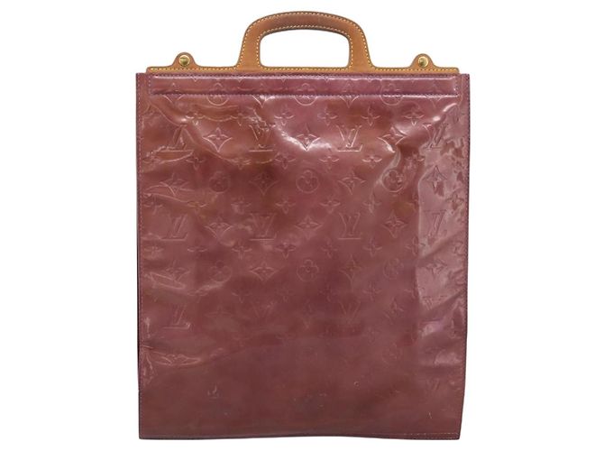 LOUIS VUITTON Monogram Vernis Stanton Tote Bag Purple Viole M91079 Auth bs37347 Lila - Ansicht 13