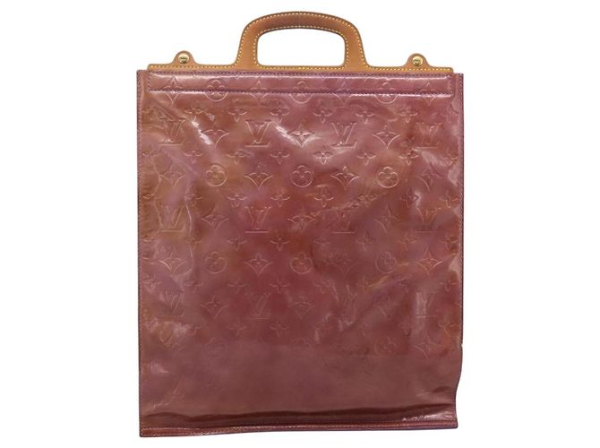 LOUIS VUITTON Monogram Vernis Stanton Tote Bag Purple Viole M91079 Auth bs37347 Lila - Ansicht 2
