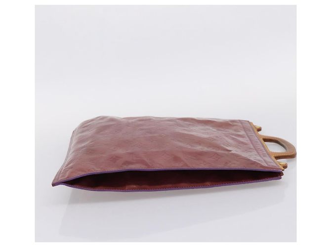 LOUIS VUITTON Monogram Vernis Stanton Tote Bag Purple Viole M91079 Auth bs37347 Lila - Ansicht 4
