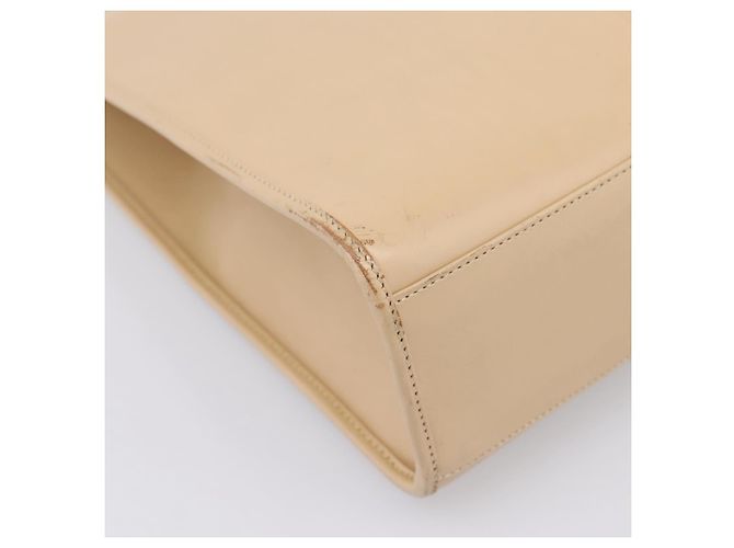 Borsa a mano GUCCI Jackie in pelle beige argento 002 1064 Auth bs37097 - vista 14