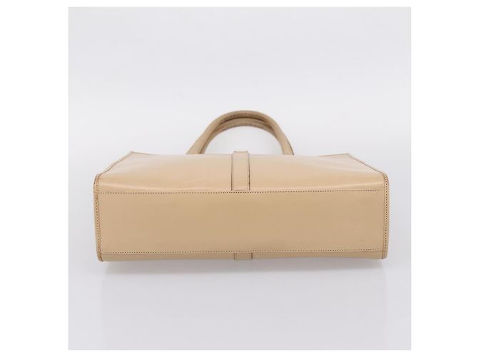 Borsa a mano GUCCI Jackie in pelle beige argento 002 1064 Auth bs37097 - vista 5
