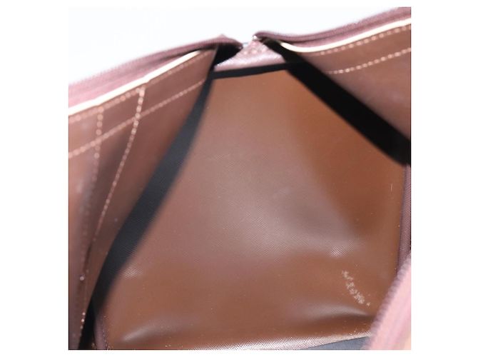 Burberrys Nova Check Boston Bag Canvas Brown Gold Auth 204885A Braun Golden - Ansicht 22