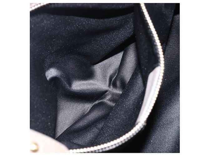 Borsa Salvatore Ferragamo Gancini in pelle 2way Grigio Oro Auth LN143 Marrone D'oro - vista 28