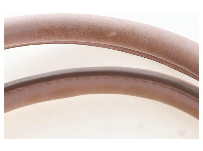 Borsa Miu Miu Matelassé in pelle rosa oro autentica 206368 D'oro - vista 17