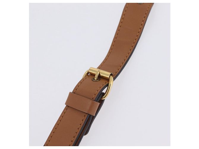 Chloé Borsa a tracolla Chloe Eden in pelle beige e oro autentica ki6840 D'oro - vista 15