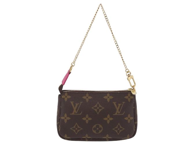 LOUIS VUITTON Ski Bear Mini Pochette Accessoires Pouch M67769 LV Auth ka6379M Monogramma - vista 2
