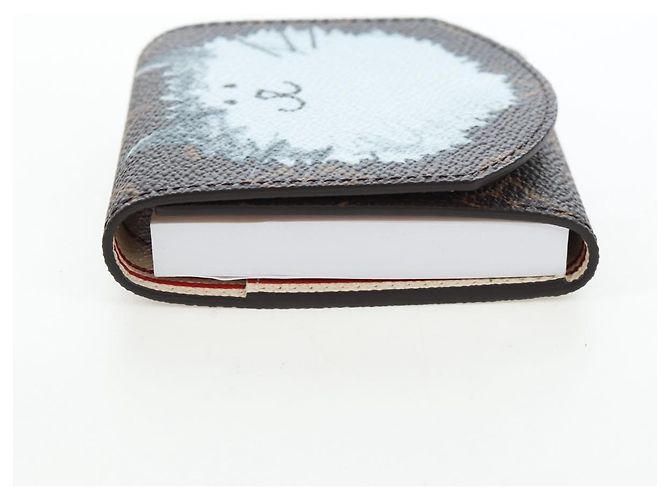 LOUIS VUITTON Catgram Grace Scoddington Notepad Pouch GI1392 LV Auth gh2365SAM Monogramma - vista 3