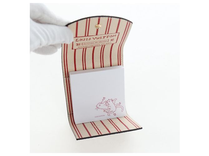 LOUIS VUITTON Catgram Grace Scoddington Notepad Pouch GI1392 LV Auth gh2365SAM Monogramma - vista 8