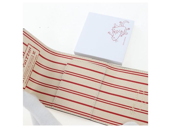 LOUIS VUITTON Catgram Grace Scoddington Notepad Pouch GI1392 LV Auth gh2365SAM Monogramma - vista 9