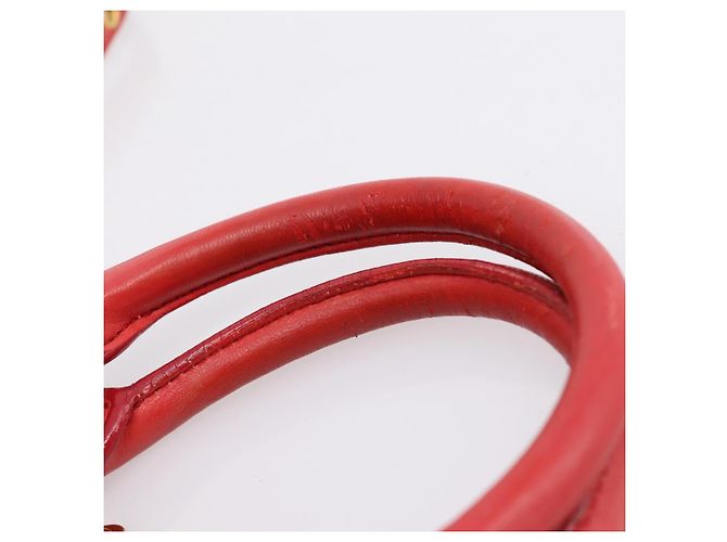 Borsa Miu Miu Matelassé in pelle 2way Rossa Oro Auth bs37398 Rosso D'oro - vista 8