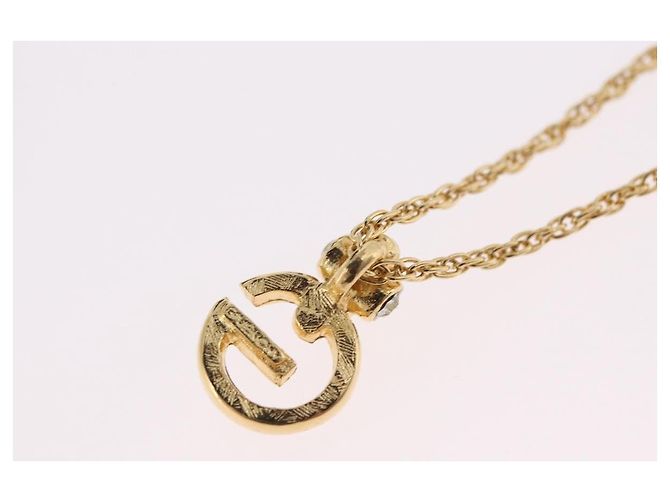 Collier GIVENCHY Metal Gold Tone Auth ka6382 - vue 11