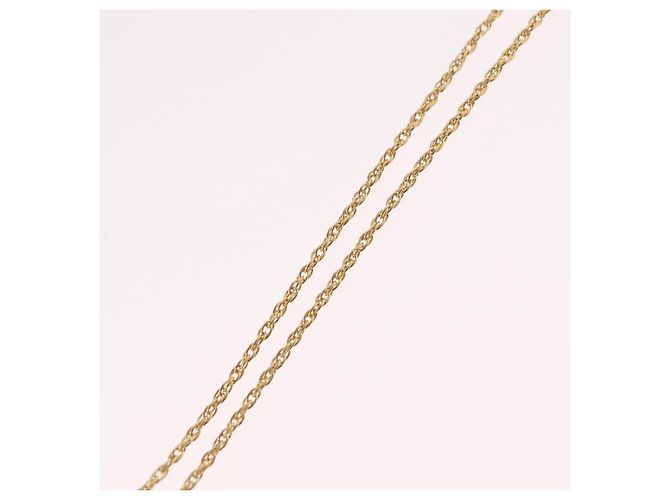 Collier GIVENCHY Metal Gold Tone Auth ka6382 - vue 12