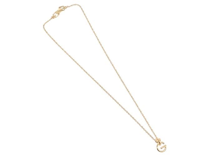 Collier GIVENCHY Metal Gold Tone Auth ka6382 - vue 2