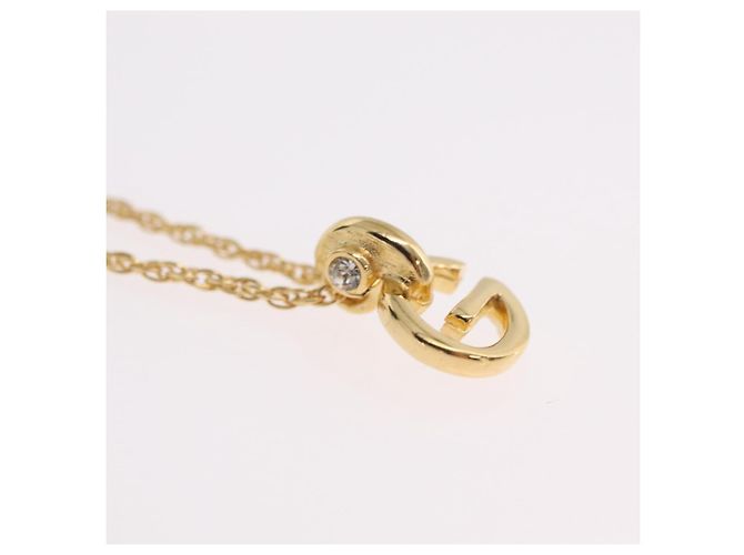 Collier GIVENCHY Metal Gold Tone Auth ka6382 - vue 4