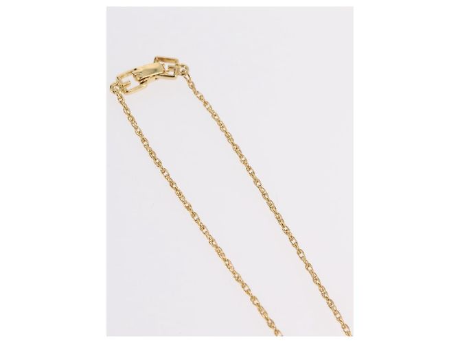 Collier GIVENCHY Metal Gold Tone Auth ka6382 - vue 8