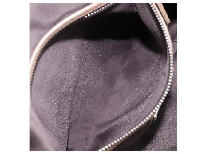 Miu Miu Handtasche Leder Braun Silber Auth bs37122A - Ansicht 23