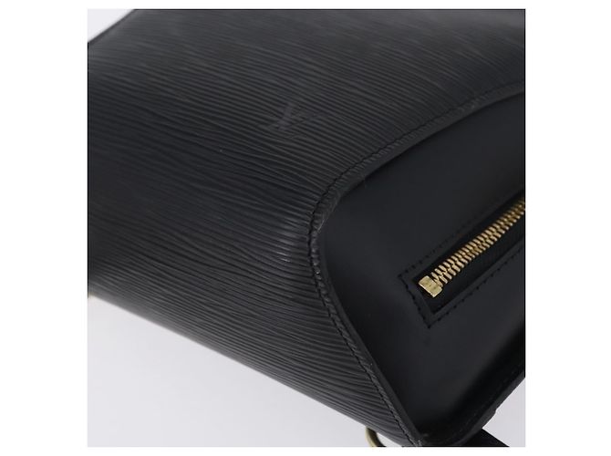 Mochila LOUIS VUITTON Epi Mabillon Black M52232 LV Auth 204031A Preto - vista 18