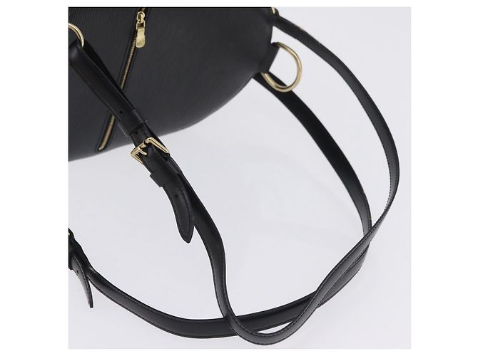 Mochila LOUIS VUITTON Epi Mabillon Black M52232 LV Auth 204031A Preto - vista 8