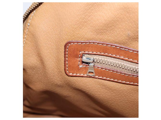 Céline CELINE Macadam Canvas Handtasche PVC Leather 2way Brown Gold Auth ep15962 Braun Golden - Ansicht 24