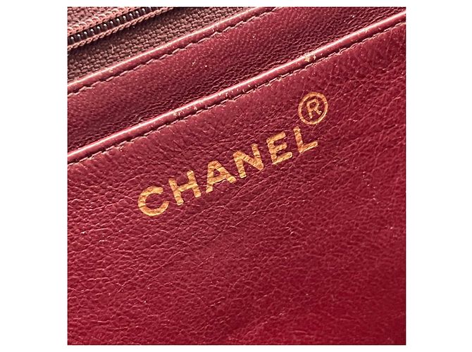 Chanel Classic Flap Handtasche aus schwarzem Leder - Ansicht 13
