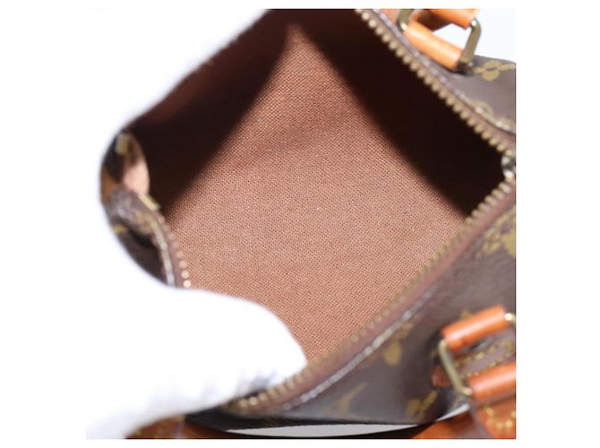 Borsa a mano LOUIS VUITTON Monogram Mini Speedy M41534 LV Auth ep16208 Monogramma - vista 11