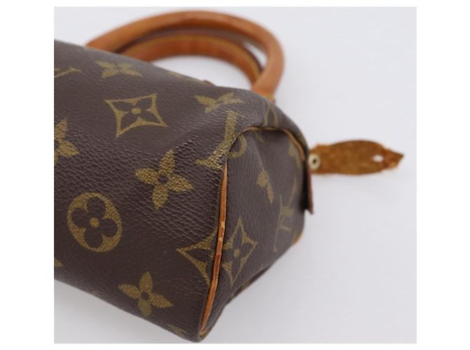 Borsa a mano LOUIS VUITTON Monogram Mini Speedy M41534 LV Auth ep16208 Monogramma - vista 14