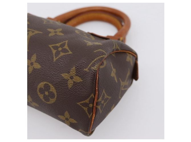 Borsa a mano LOUIS VUITTON Monogram Mini Speedy M41534 LV Auth ep16208 Monogramma - vista 16