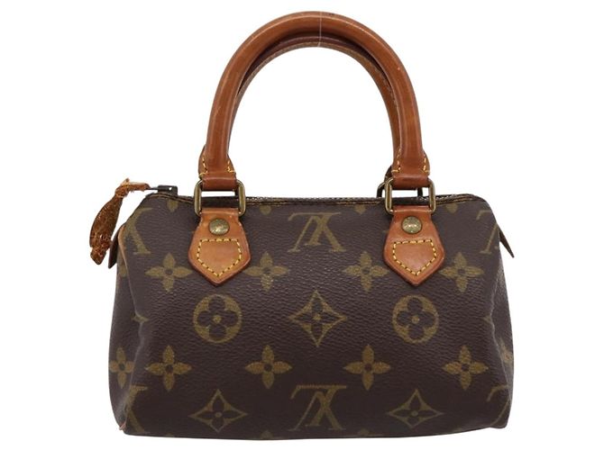 Borsa a mano LOUIS VUITTON Monogram Mini Speedy M41534 LV Auth ep16208 Monogramma - vista 2