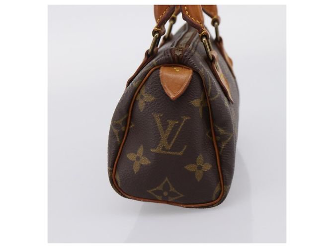 Borsa a mano LOUIS VUITTON Monogram Mini Speedy M41534 LV Auth ep16208 Monogramma - vista 3