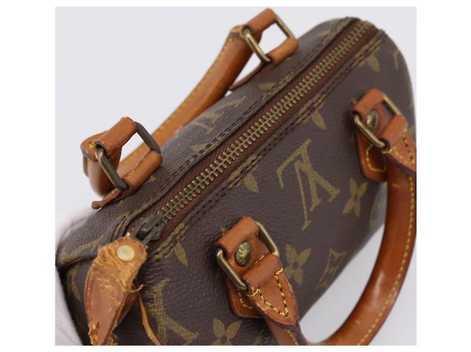 Borsa a mano LOUIS VUITTON Monogram Mini Speedy M41534 LV Auth ep16208 Monogramma - vista 6