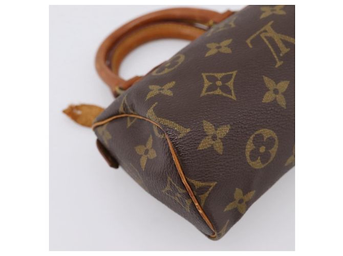 Borsa a mano LOUIS VUITTON Monogram Mini Speedy M41534 LV Auth ep16208 Monogramma - vista 9
