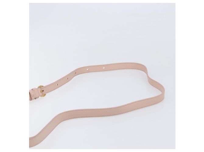 Borsa a tracolla TOD'S Kate Mouton Pink Gold Tone Auth 205929V Rosa - vista 14